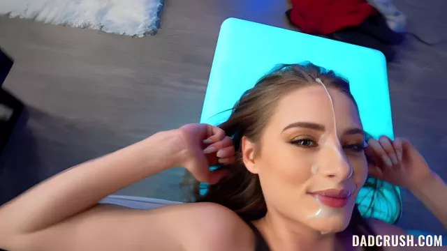 Cheap Slut In The First Person Sucks A Neighbor's Dick For A Porn Site
