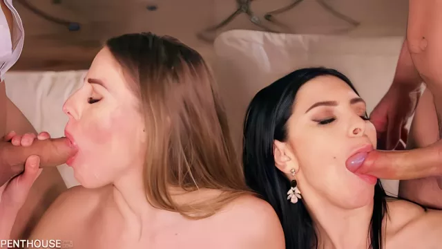 Chick Brought A Friend Of Guys For Anal Group Sex